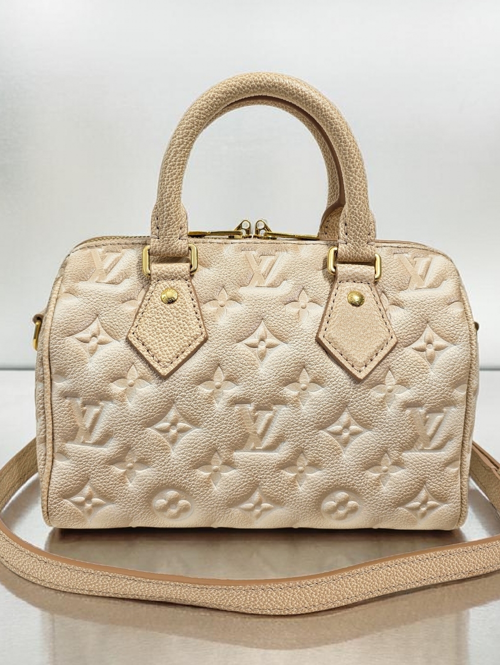 ✨️Authentic Louis Vuitton Speedy 20 Stardust Bandouliere Monogram Crossbody Bag - Picture 4 of 17